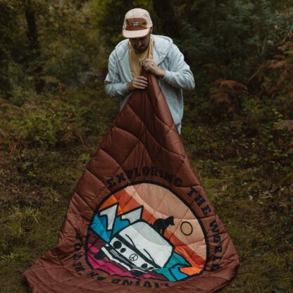 Individual Quilt Van Life Brown - Image 2