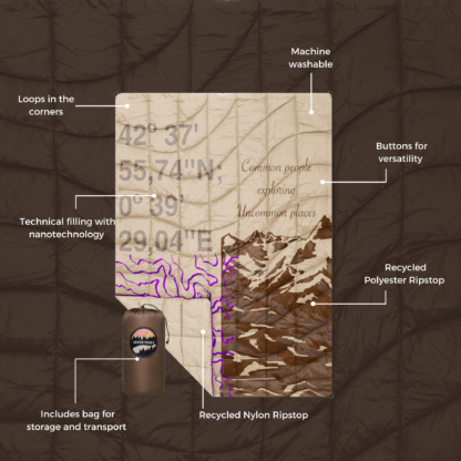 Individual Quilt Les Pyrenees - Image 2