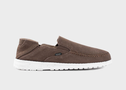 SunSlide Hemp Slip-on Dark Brown