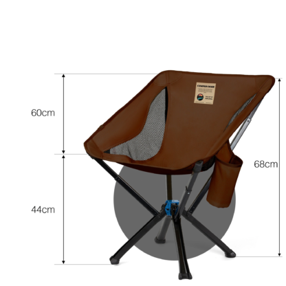 Camper Chair Brown - Image 2